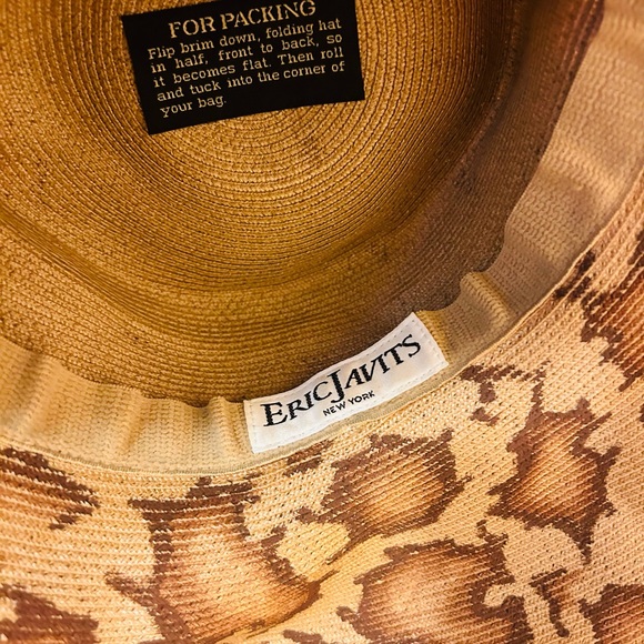 Eric Javits New York Cheetha Hat - Picture 4 of 6